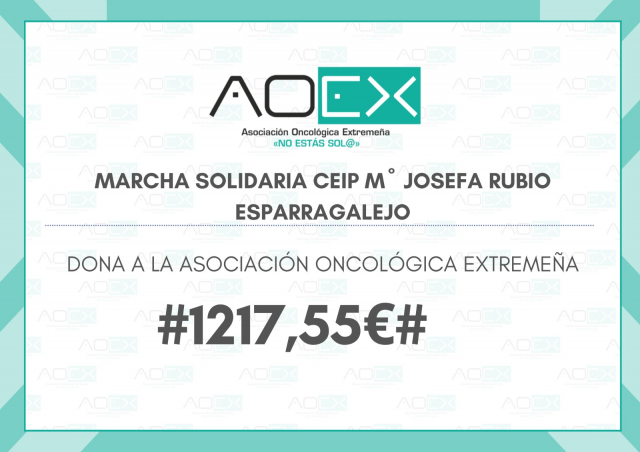 Dinero recaudado AOEX